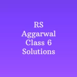 rs aggarwal class 6 solution android application logo